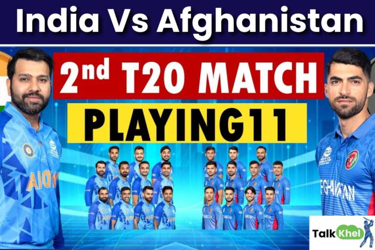 IND Vs AFG 2nd T20 Playing 11