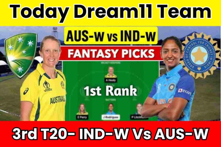 IND W Vs AUS W Dream 11 Team Prediction Today