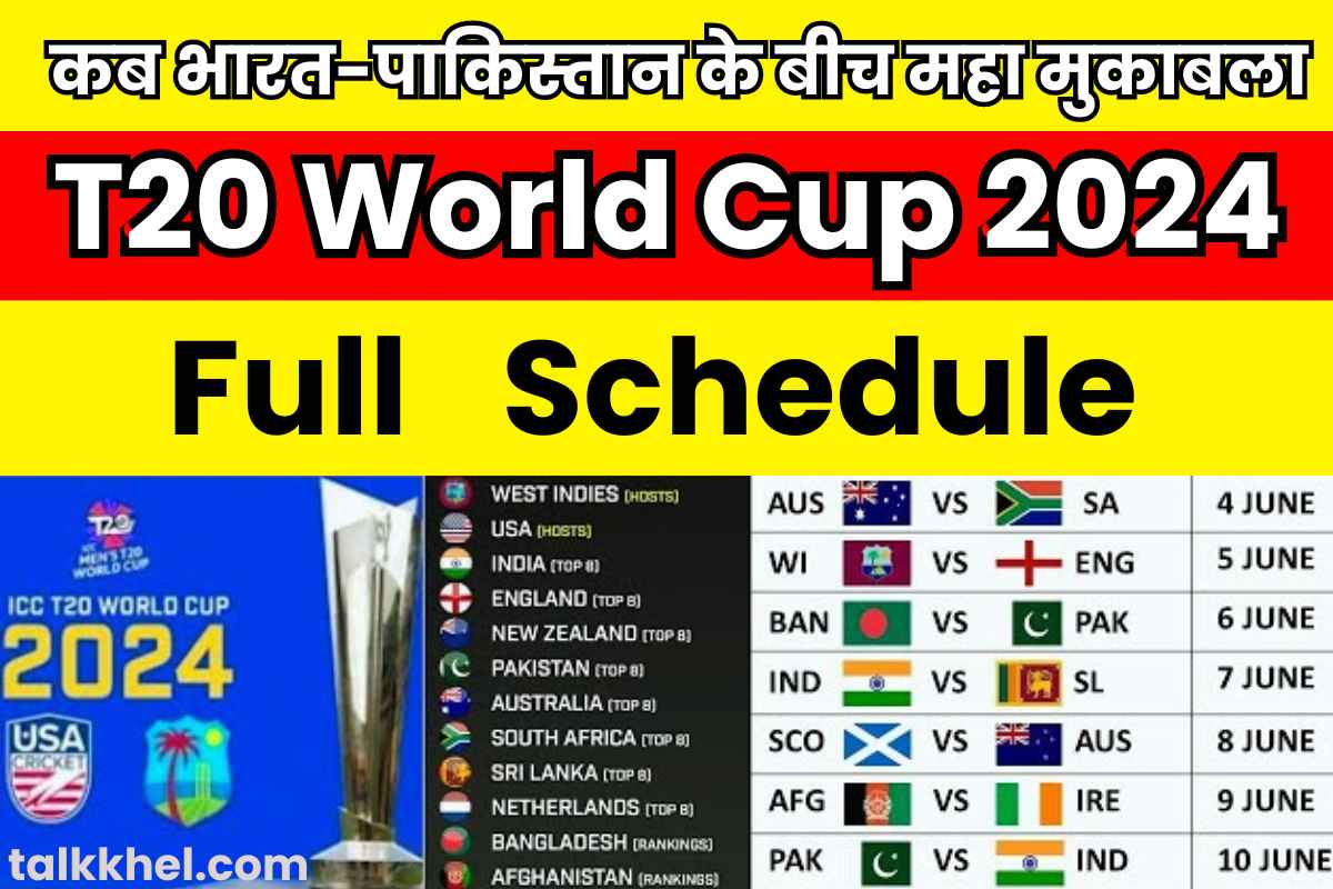T20 World Cup 2024 India vs Pakistan
