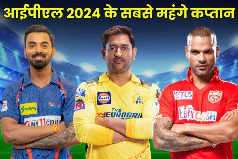 Salaries of captains of all 10 teams in IPL 2024