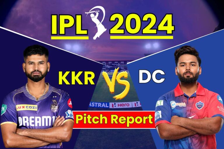 KKR Vs DC Pitch Report