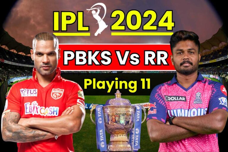 PBKS Vs RR Playing 11