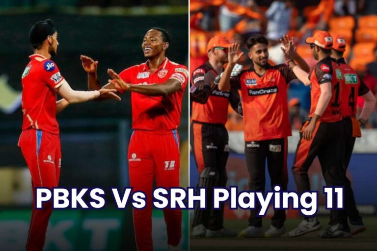 PBKS Vs SRH Playing 11