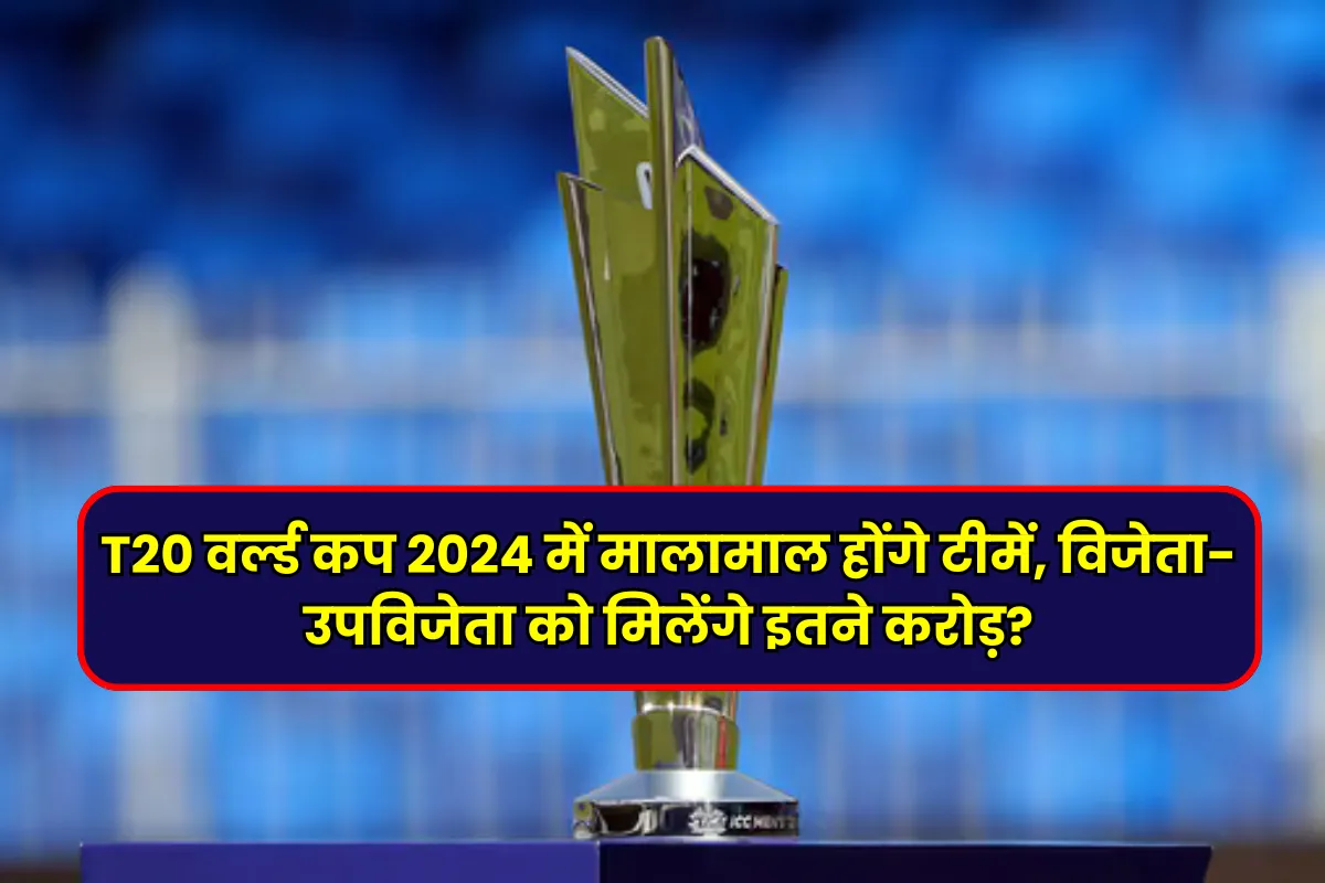 ICC announced the prize money for T20 World Cup 2024